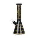 Glass Bong  Infernal Eye Beaker Glass Water Pipe 9.75"