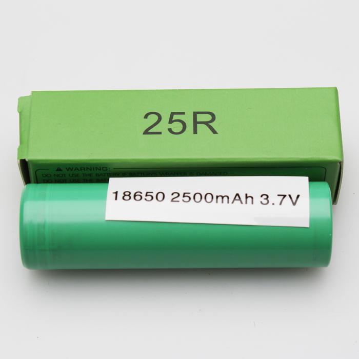 20A 18650 2500mAh Ecig Battery