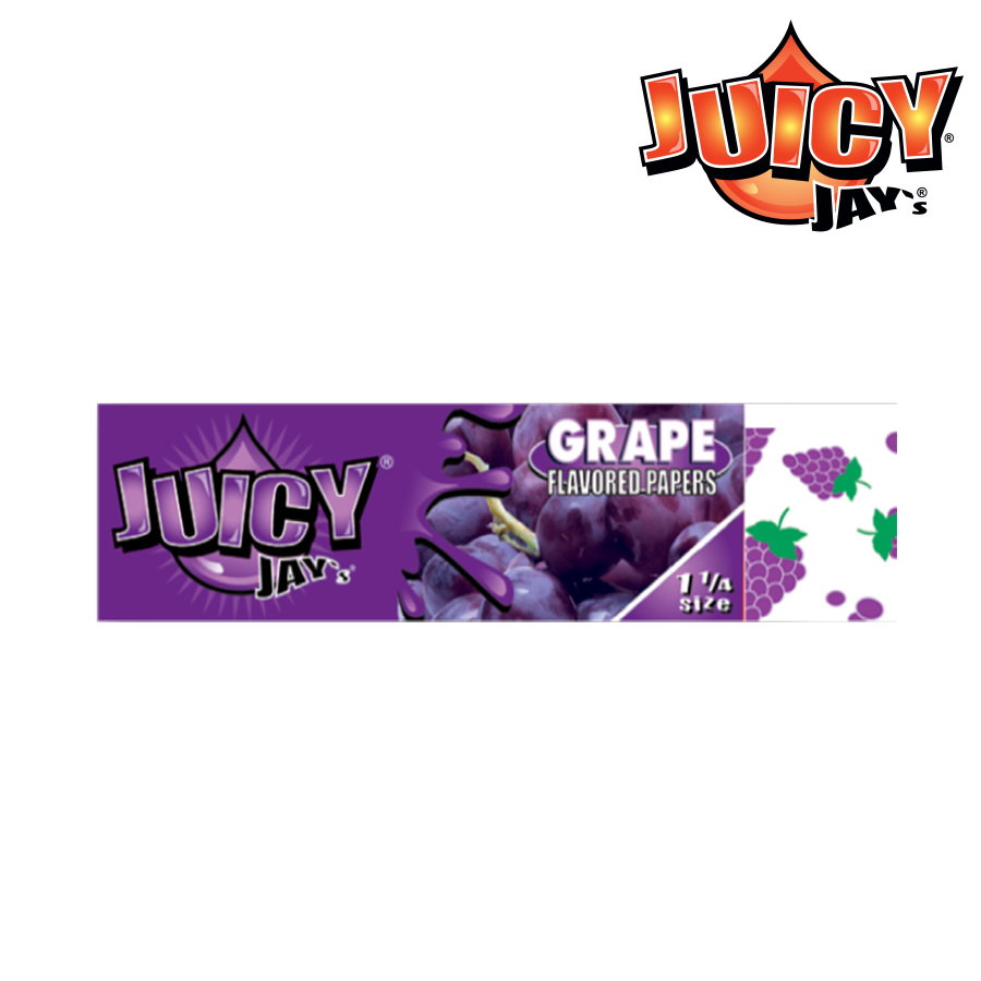 Juicy Jay  1  1/4 Grape Papers Box/24