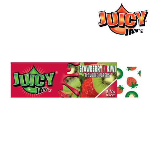 Juicy Jay  1  1/4 Straw Kiwi Box/24