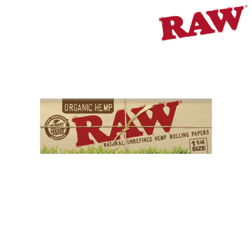 RAW Organic 1 1/4 Papers Box/24