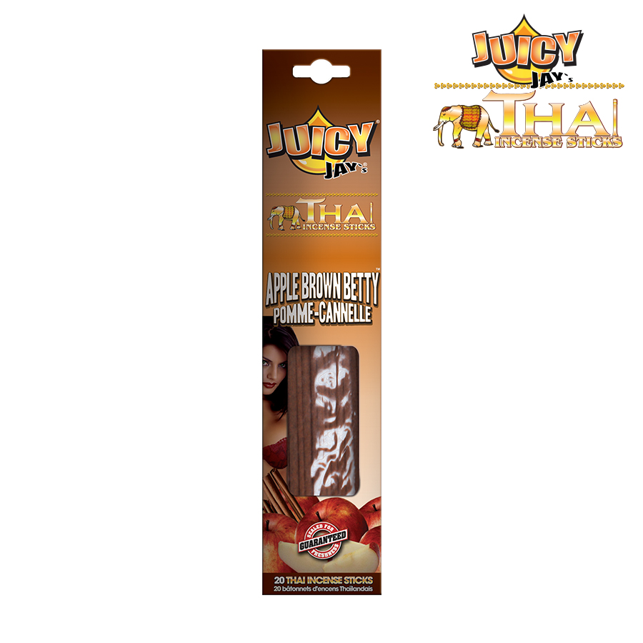 Juicy Jay's Thai Incense Apple Brown Betty 20-Count Box/12