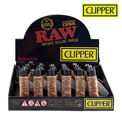 Clipper Round Raw Pop Cover Cork Tray/30