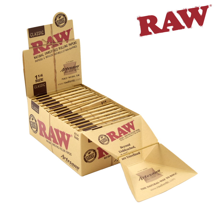 Raw Artesano 1 1/4 Rolling Papers - Box/15