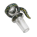 Glass Bowl Karma 14mm Reversal With Hook Pull