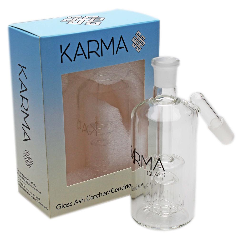 Ash Catcher Karma Glass Internal Circ 14mm 45 Degree
