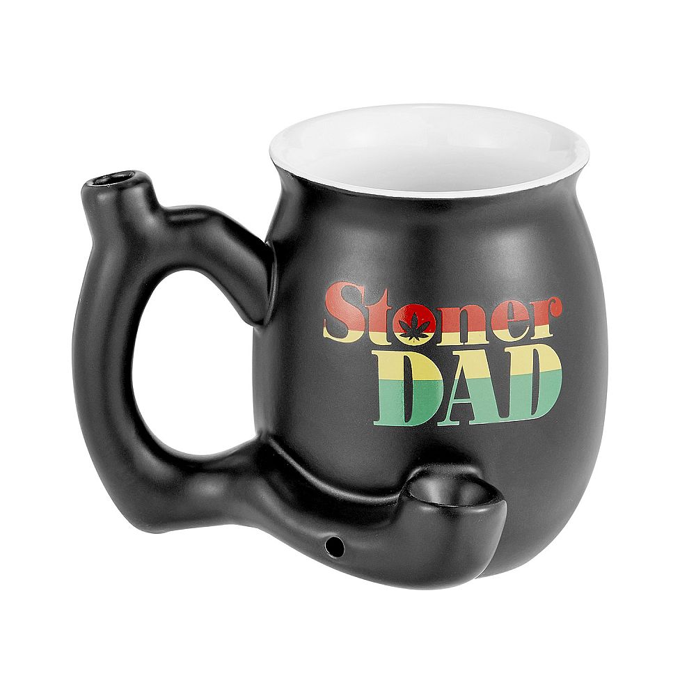 Ceramic Roast and Toast Mug Pipe Stoner Dad
