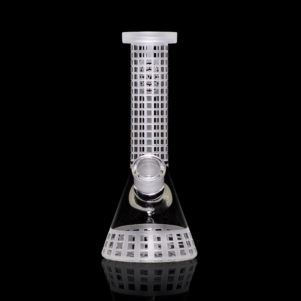Glass Bong - Milkyway 7.5" Cubed Mini Beaker