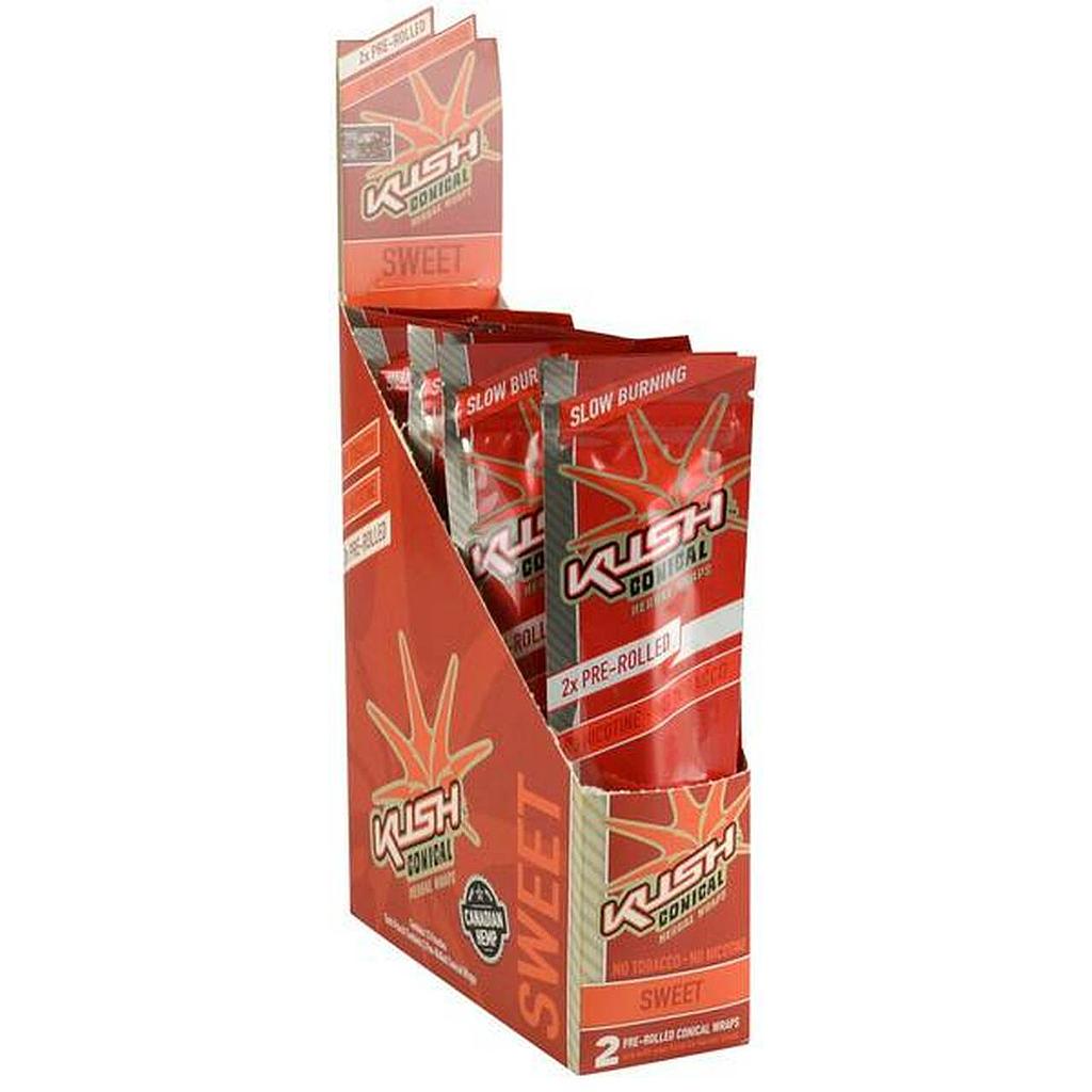 Hemp Wrap Kush Cones Sweet Box Of 15
