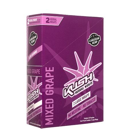 Hemp Wrap Kush Grape Box of 25
