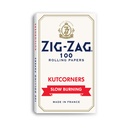Kutcorners White Zig Zag Rolling Papers Box of 25