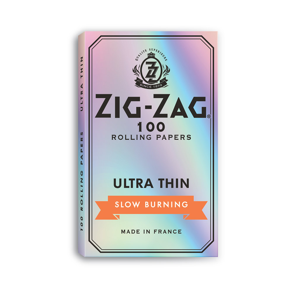Ultra Thin Zig Zag Rolling Papers Box of 25