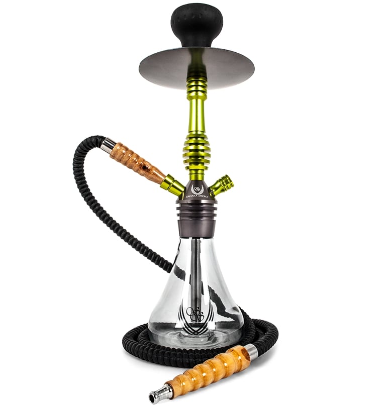 17.5" Sahara Smoke Hookah Genesis - Green