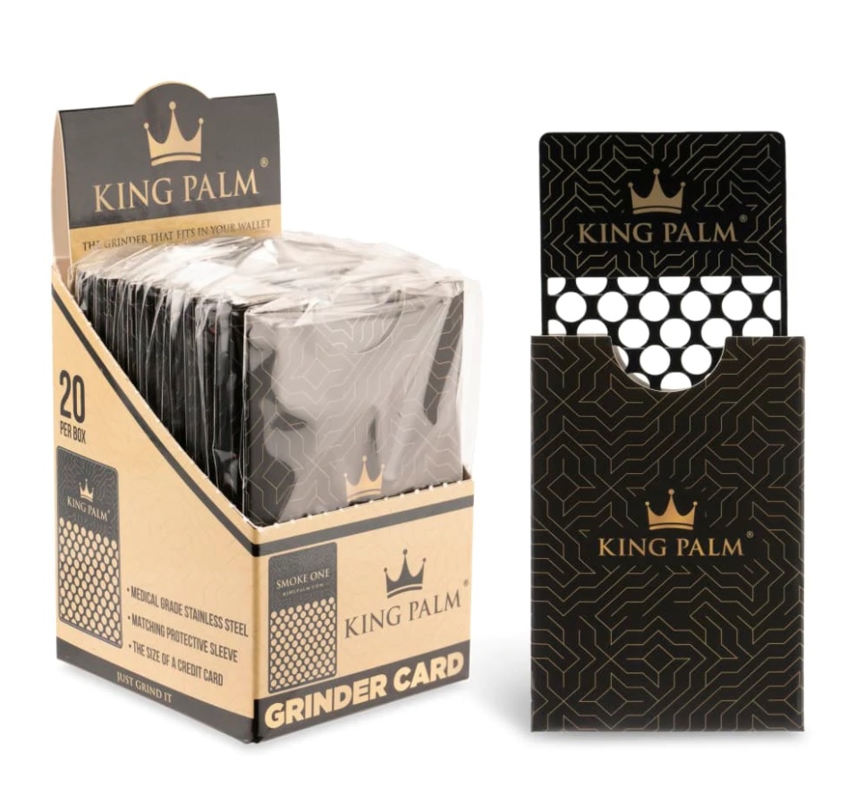 Grinder Card King Palm Box Of 20