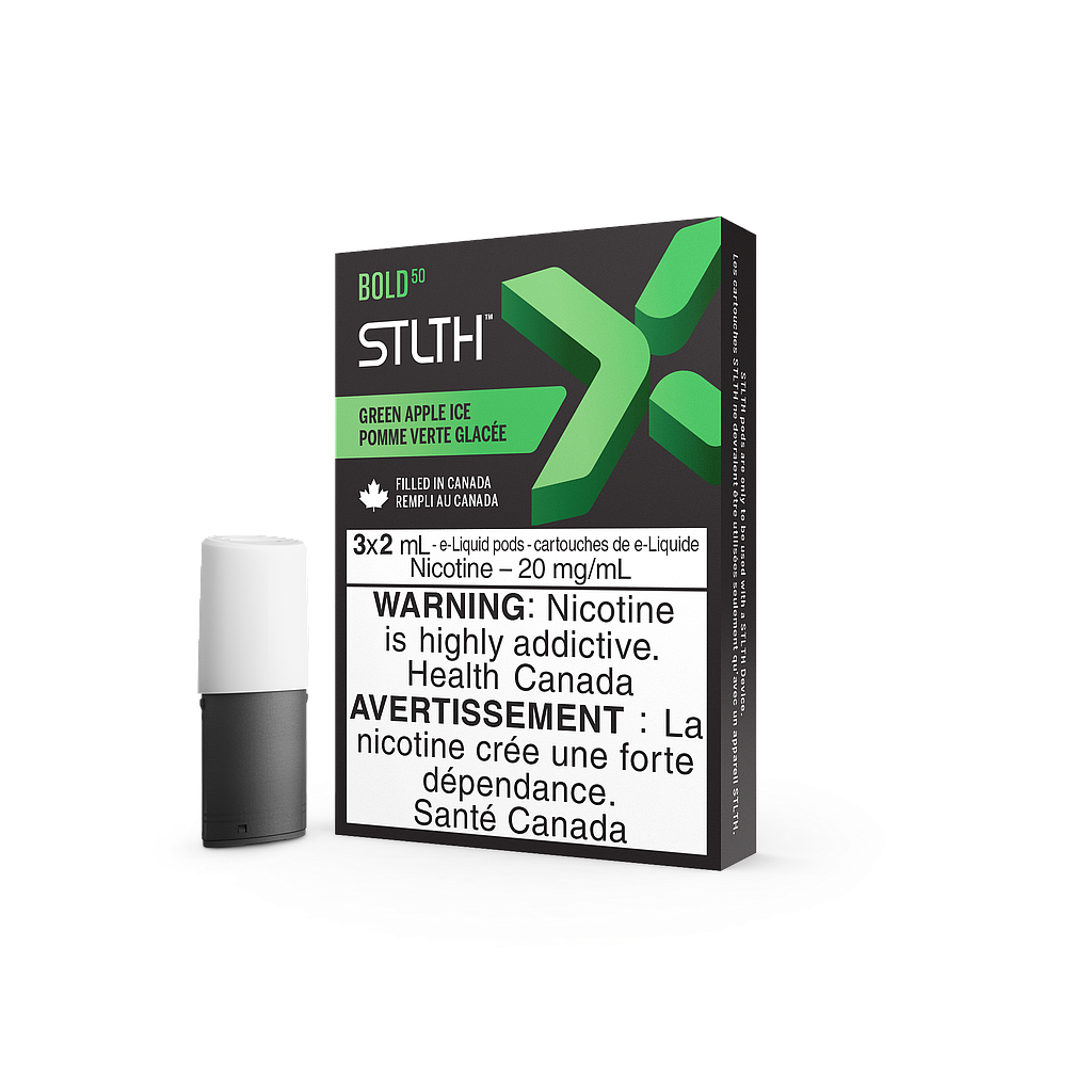 *EXCISED* STLTH X Pod 3-Pack - Green Apple Ice