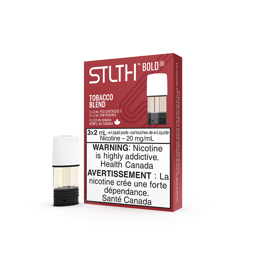 *EXCISED* STLTH Pod 3-Pack - Tobacco Blend + Bold