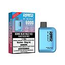 *EXCISED* Disposable Rufpuf Ripper 6000 Bomb Blue Razz Ice Box of 10