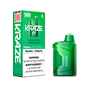 *EXCISED* Kraze 5000 Disposable Vape 5000 Puff Green Apple Box Of 5