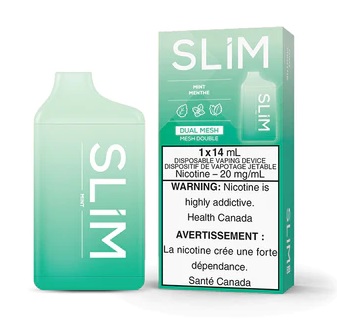 *EXCISED* Slim Disposable Vape 7500 Puff Mint Box Of 6