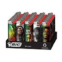Disposable Lighters Bic Maxi Bob Marley Lighter Box of 50