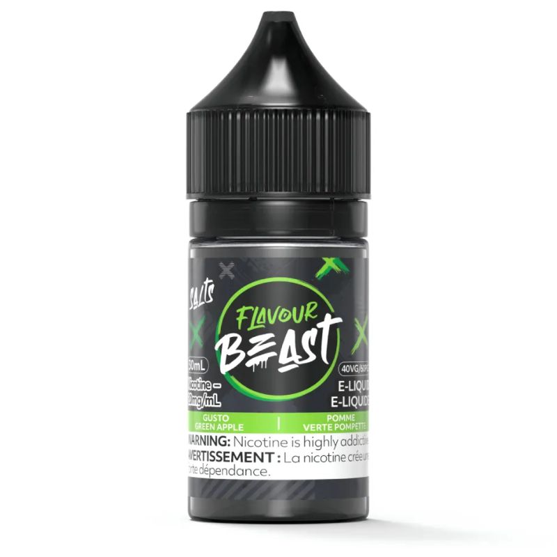 *EXCISED* Flavour Beast Salt Juice 30ml Gusto Green Apple