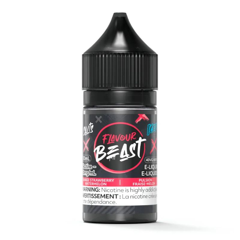 *EXCISED* Flavour Beast Salt Juice 30ml Savage Strawberry Watermelon Iced