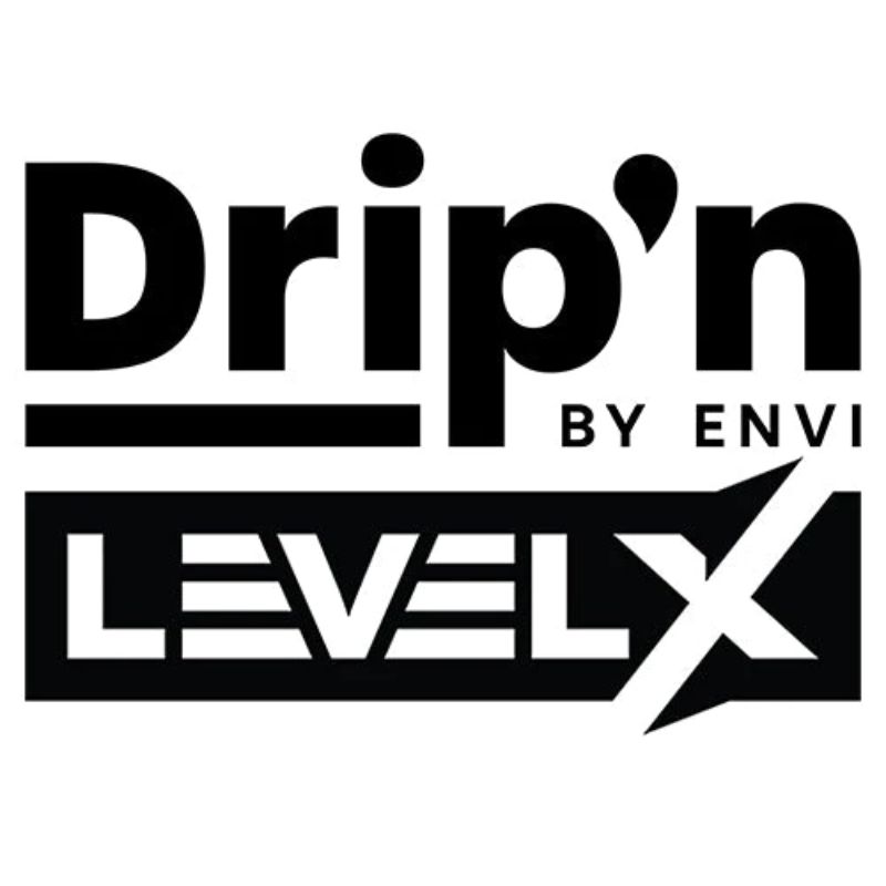 *EXCISED* Disposable Vape Level X Drip'n Pod Grape Ice 14ml Box of 6