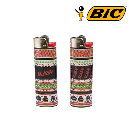 Lighters Bic Raw Xmas Box of 50