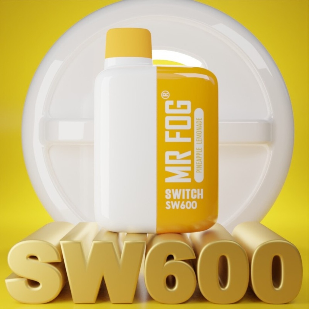 *EXCISED* Mr Fog Switch SW600 Pineapple Lemon Box of 10