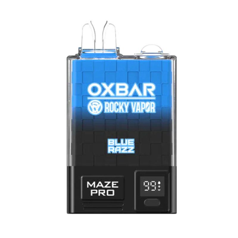 *EXCISED* Oxbar Maze Pro 10K Blue Razz Box of 5
