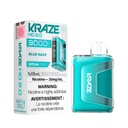 *EXCISED* Kraze Disposable Vape HD 2.0 Rechargable 650mAh Blue Razz 15ml Box of 5