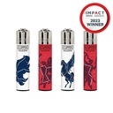 Lighters Clipper Galaxy 2 Series Box of 48