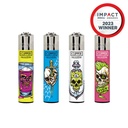 Lighters Clipper Bone Portraits Series Box of 48