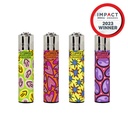 Lighters Clipper Psycho Stickers Series Box of 48