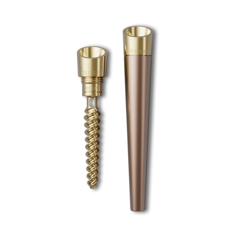 One Hitter Vessel Cone Helix Flow
