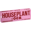 Rolling Papers Houseplant by OCB Brown Rice 1.25 Box of 24  With Filters