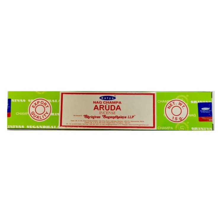 Incense Satya Aruda  15g Box of 12