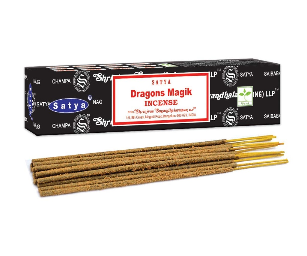 Incense Satya Dragons Magik  15g Box of 12