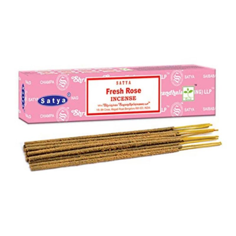 Incense Satya French Rose  15g Box of 12