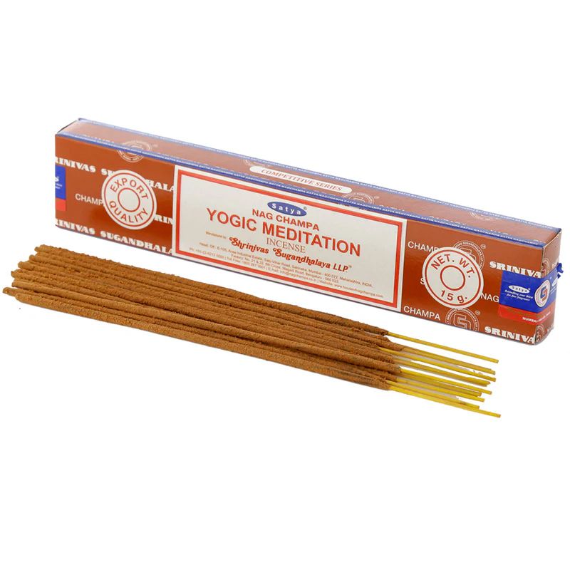 Incense Satya Yogic Meditation  15g Box of 12