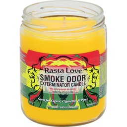 [2527o] Smoke Odor Candle 13oz Rasta Love