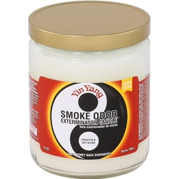[2527zf] Smoke Odor Candle 13oz Yin Yang