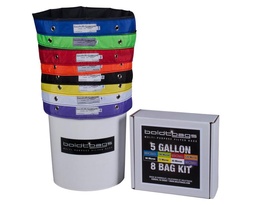[bb006] Boldtbags 5 Gallon 8 Bag Kit