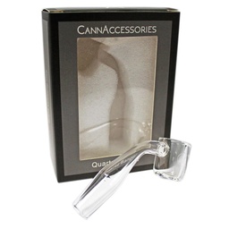 [caq006a4] Glass Concentrate Accessory Cannacessories Quartz Banger 5MIL 14mm Male 45 Degree