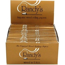 [rdy011b] Randy's Rolling Papers King Size Gold Box of 25