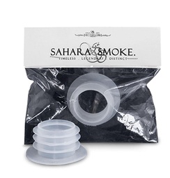 [ssc012b] Sahara Smoke Silicone Vase Grommet Medium