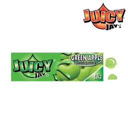 [JJ23b] Juicy Jay  1  1/4 Green Apple Box of 24