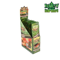 [jhw004b] Juicy Jay Hemp Wrap Mango Papaya (Box of 25)