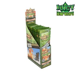 [jhw012b] Juicy Jay Hemp Wrap Tropical (Box of 25)