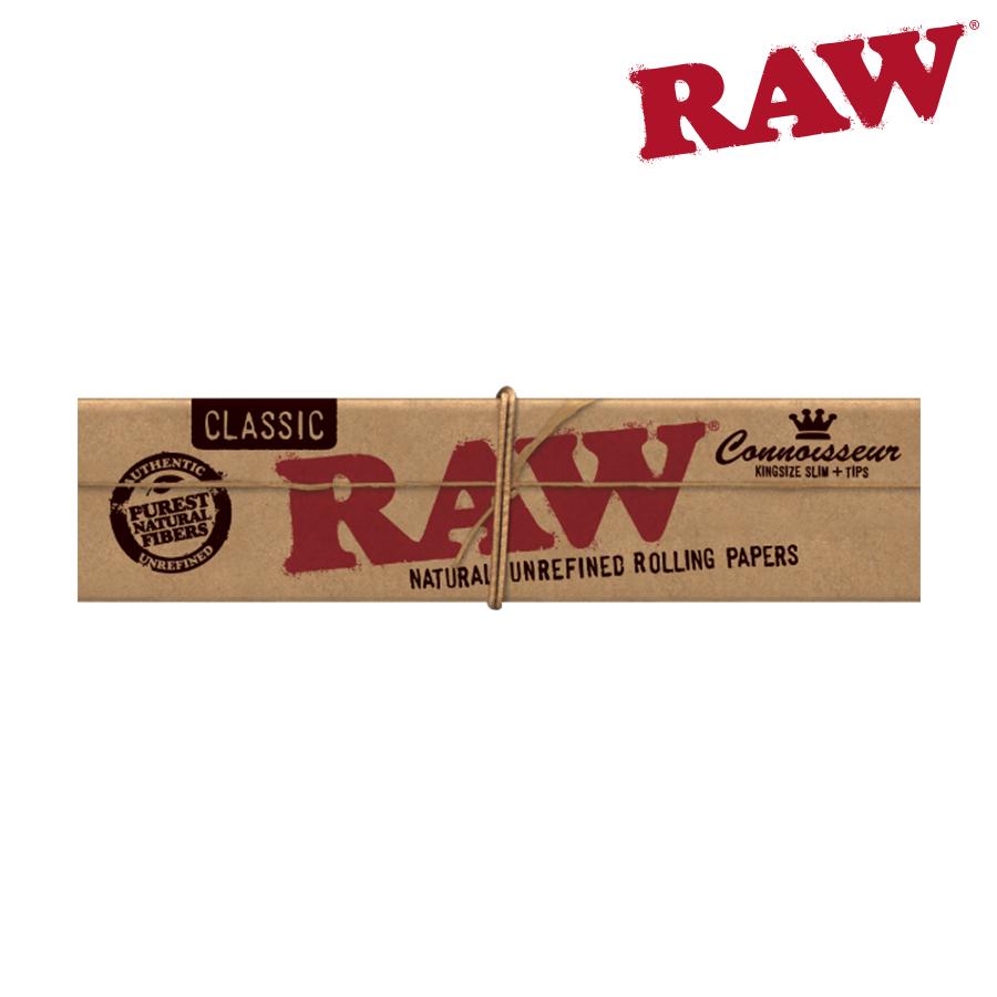 Raw Connoisseur KS w/ Tips Box of 24